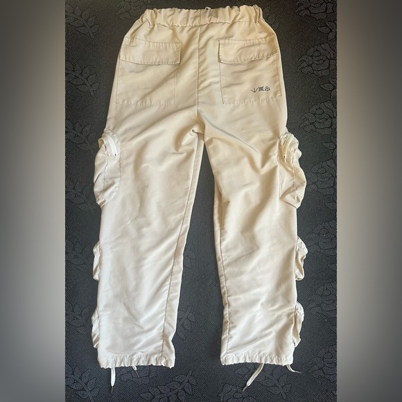 WHOISJACOV Cargo Pants Tan Travis Scott Men’s XL Street Wear Urban Preppy - Picture 4 of 13